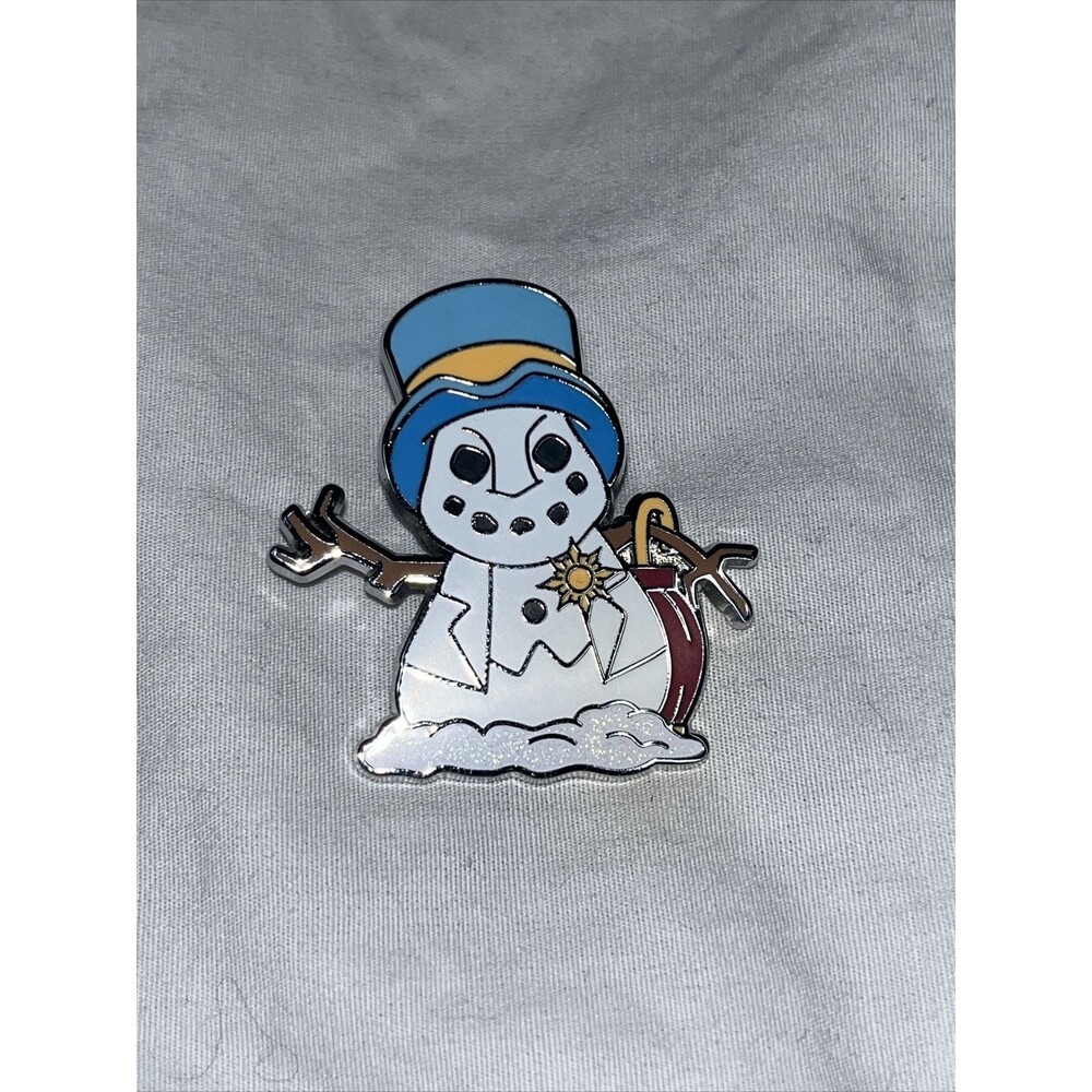 Jiminy Cricket Pinocchio Snowman Happy Holidays 2020 Disney Pin Trading